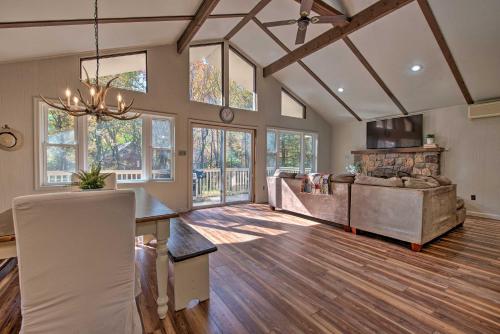 Poconos Home with Hot Tub Walk to Lake Harmony - main image