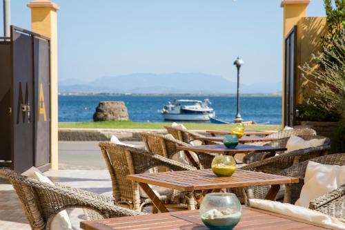 Indgang, MuMA Hostel in Sant'Antioco