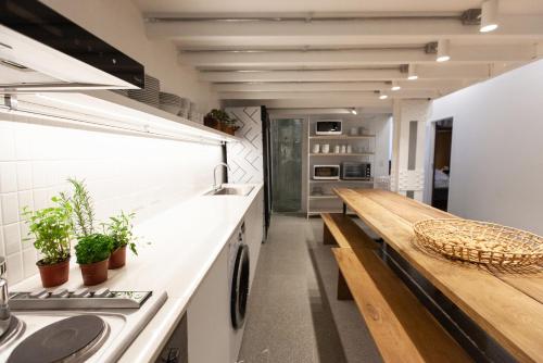 kuchnia, Franca City Hostel in Buenos Aires