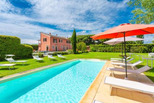  Villa Rossa Large Private Pool WiFi in Pisa