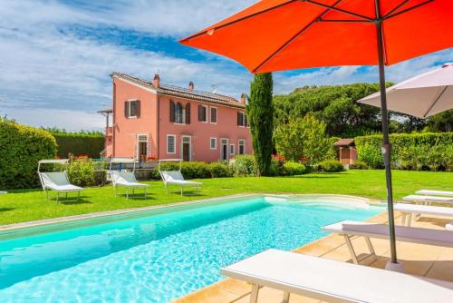  Villa Rossa Large Private Pool WiFi in Pisa