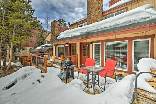 Walk to Main St Ski-InandOut Breckenridge Condo!