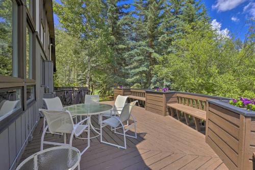 Vail Condo with Mtn View Deck - Steps to Ski Shuttle