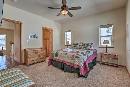 South Lake Tahoe Retreat with BBQ and Mtn-View Deck!