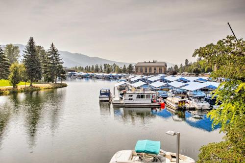 Lake Pend Oreille Condo with Porch and Mountain View!