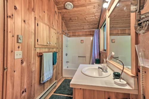 Cabin with 3 Acres Tennis and BBall Courts by 4 Ski Mtns - main image