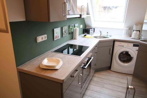 Kitchen, Ferienwohnung Heide in Other