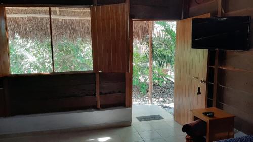 Cabanas chaac Calakmul in Xpujil