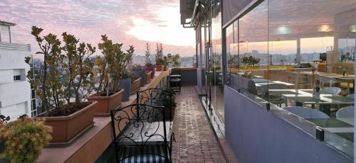 Terraza/balcón, Hotel Swani in Meknes
