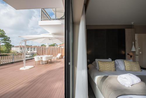 Balcony/terrace, Thalazur Arcachon - Hotel & Spa in Arcachon