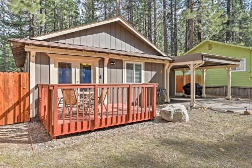 South Lake Tahoe Cabin with Hot Tub - Walk to Lake! - main image