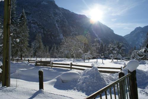 vhod, Ferienwohnung Bluntaumuhle in Steghof