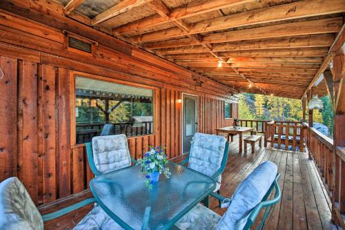 Scenic Kootenai Forest Home with Outdoor Living Area