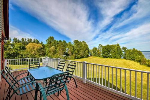 Waterfront Home with Dock and Beach on Lake Champlain!