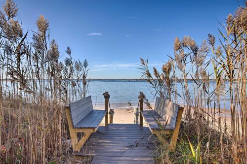 Waterfront Home with Large Deck and Private Pool! in Westhampton Beach, USA