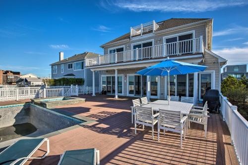 Waterfront Home with Large Deck and Private Pool! in Westhampton Beach, USA