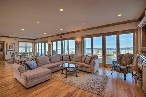 Waterfront Home with Large Deck and Private Pool! in Westhampton Beach, USA