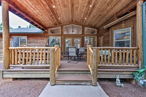 Pinetop Golf Course Home with Furnished Deck! - image 2