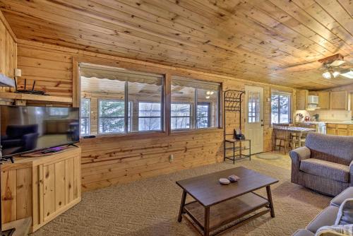 Lakefront Family Escape with Views, Dock, and Kayaks! in Hayward, USA