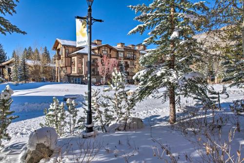 Solitude Mountain Slopeside Ski Condo with Hot Tub!