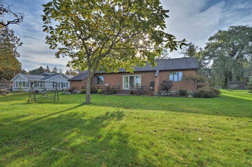 Quintessential Lake George House with BBQ and Fire Pit