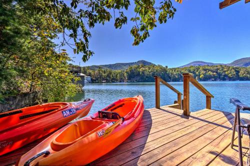 Boathouse, Sunroom and Decks Lake Lure Cottage, Lake Lure