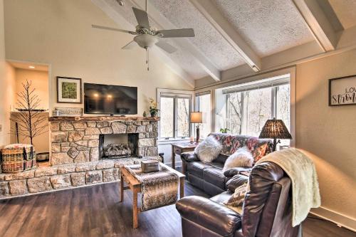Sugar Mountain Condo with Deck and Grill, Near Lakes!