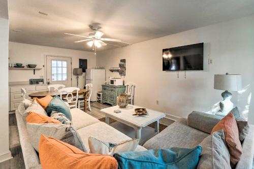 Pet-Friendly Beach Home with Patio, 8 Mi to Shore