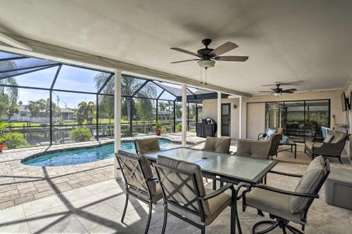 Canalfront Cape Coral Retreat Private Dock and Pool - image 9