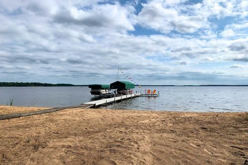 Waterfront Whitefish Lake Home with Dock!