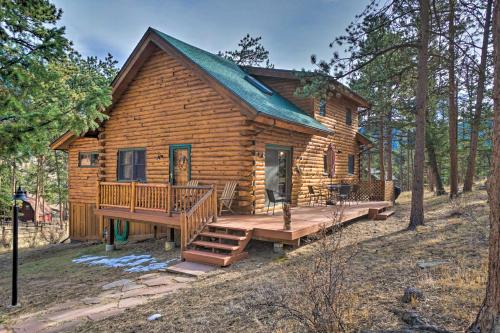 Picturesque Log Cabin in Estes Park 9 Mi to RMNP