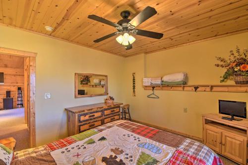 Ellijay Hideaway with Hot Tub, Views and Game Room!