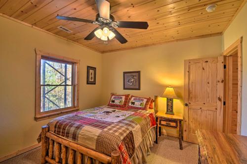 Ellijay Hideaway with Hot Tub, Views and Game Room!