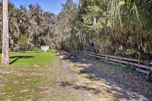 Welaka House with Private Dock on St Johns River