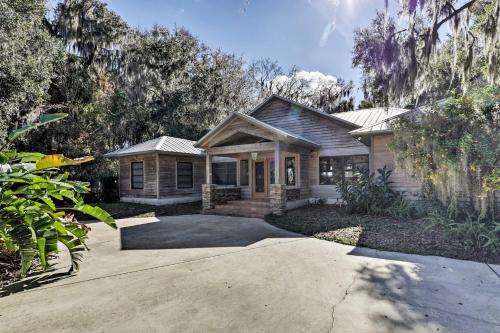 Welaka House with Private Dock on St Johns River