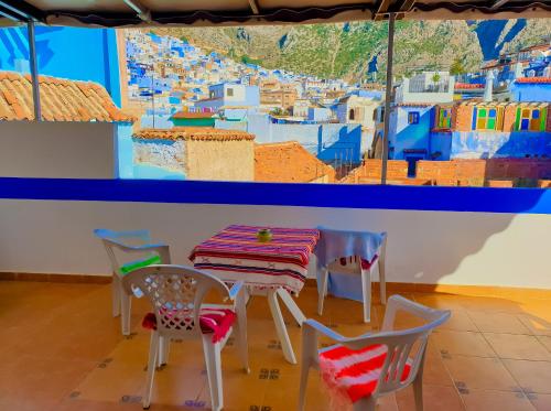 Balcony/terrace, Dar Bleu Pearl in Chefchaouen