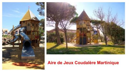 BARCARES au CAP COUDALERE Studio 4 pers Cabine Clim mobile Parking Piscine Vue