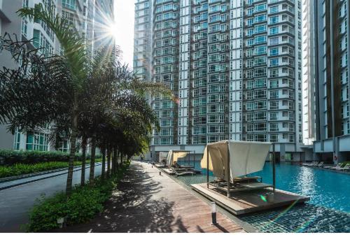 View, Central Residence Homestay2 @ Sungai Besi, Kuala Lumpur near Desa Water Theme Park