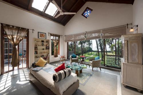 SaffronStays Thalassea, Alibaug - picturesque sea-facing villa with colonial decor