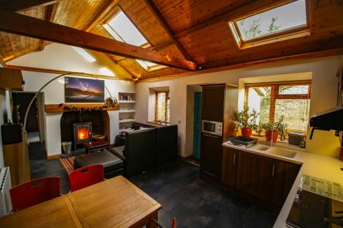 virtuve, Beili Glas Cottage in Pontardawe