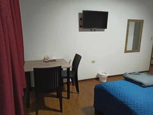 1 double bed