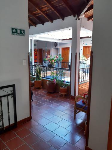 Balkons/terase, Posada San Luis in Páramo