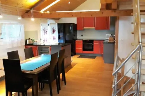 Whole large 3 levels apartment in Port-Valais, Schweiz
