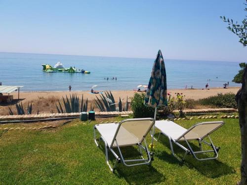 Corfu Glyfada Beachfront House 52