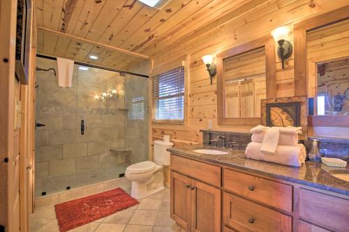 Luxury Mountaintop Retreat with Hot Tub and Fire Pit! - image 4