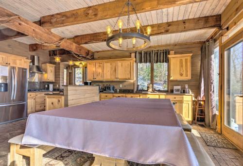 Luxe Blue Ridge Mountain Retreat with Sauna and Creek! - image 5