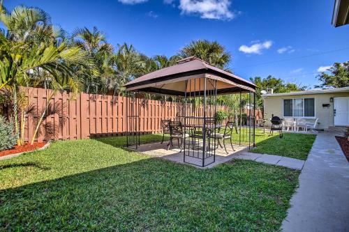 Ideally Located Abode with Gazebo in Pompano Beach!