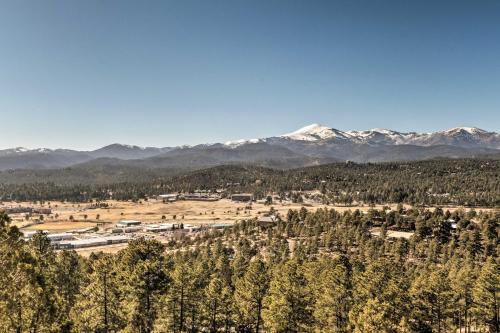 Ruidoso Home with Hot Tub, Mtn Views and Game Room!