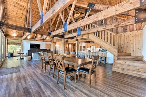 New Riverfront Cedar Cabin- Private Beach and Dock! - main image