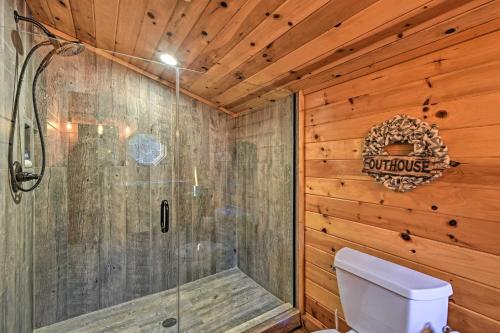 Blue Ridge Mtns Creekside Cabin with Hot Tub and Pier! - image 6